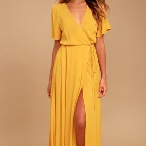 Lulus wrap dress
